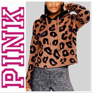 NEW PINK VICTORIA’s Secret Boyfriend SWEATER Top